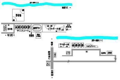 総合グラウンド　地図