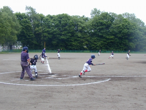上長都公園野球場　概観写真