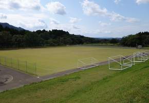 中川原運動公園（サッカー場）　概観写真