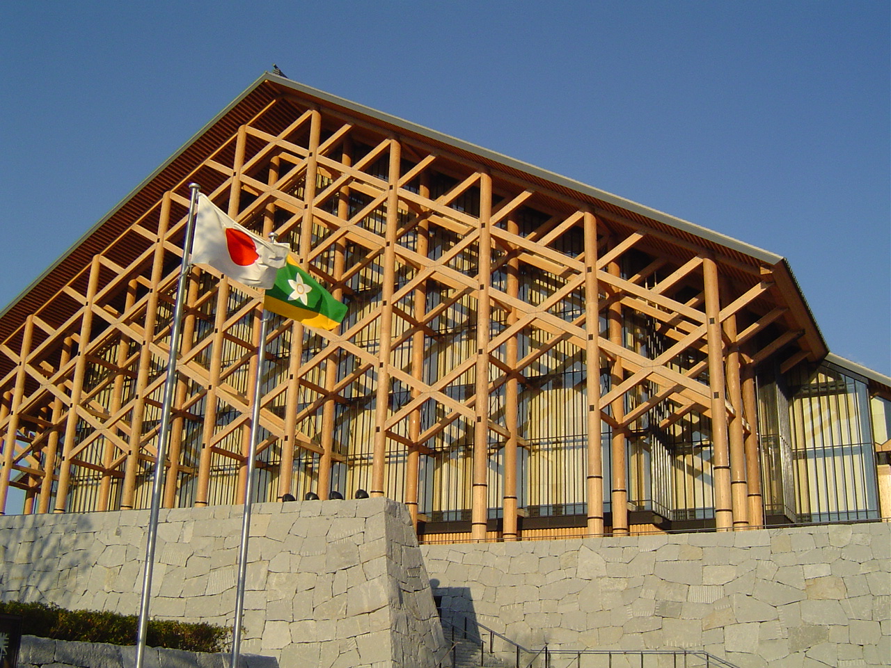 愛媛県武道館　概観写真