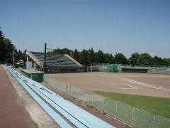 恵庭公園野球場　概観写真