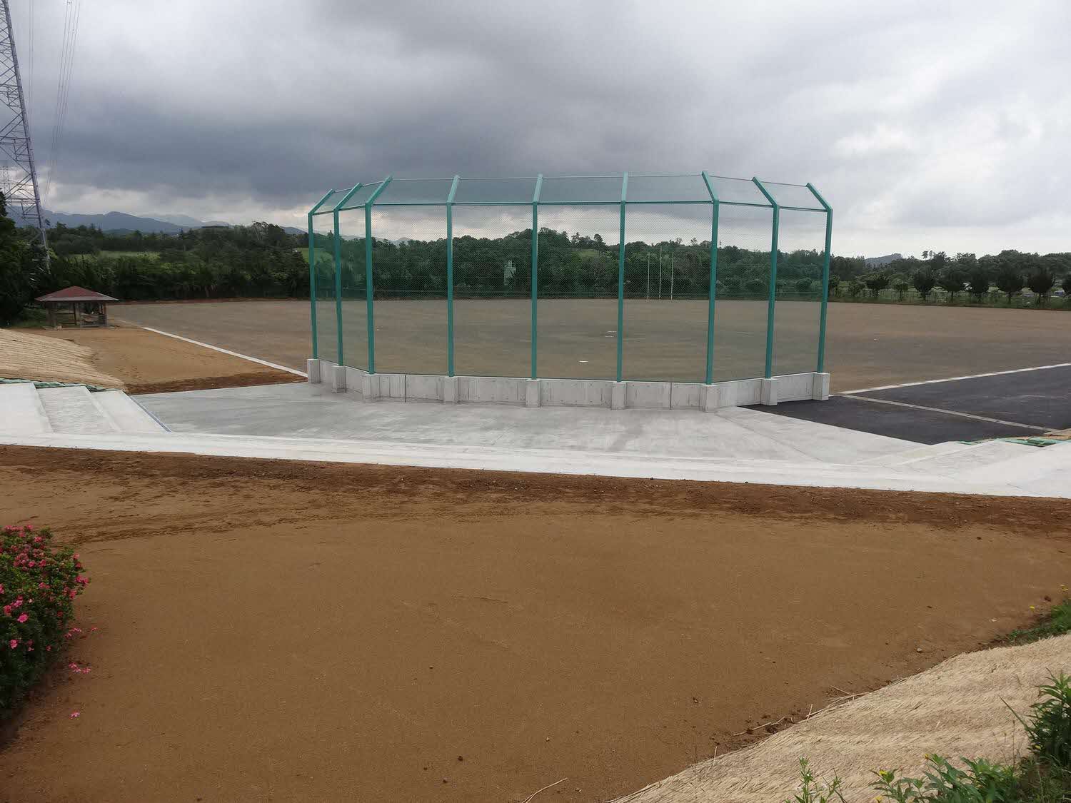 柿原グラウンド　概観写真