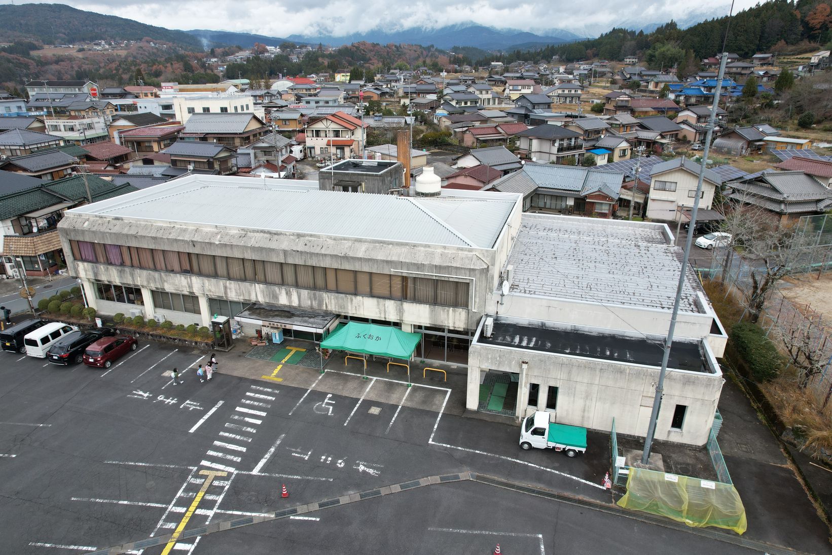 中津川市福岡公民館　概観写真