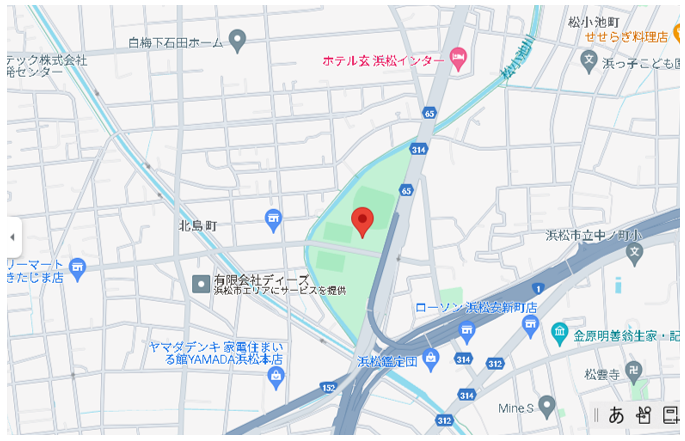 安間川公園　地図