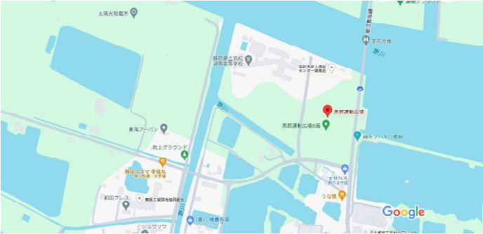 浜松市馬郡運動広場　地図