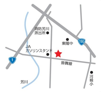 南陽協働センター　地図
