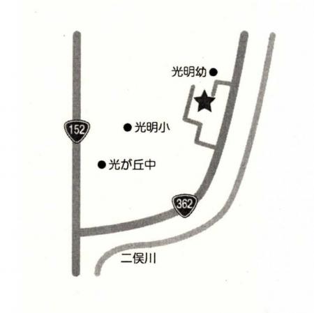 光明ふれあいセンター　地図