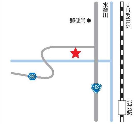 城西ふれあいセンター　地図