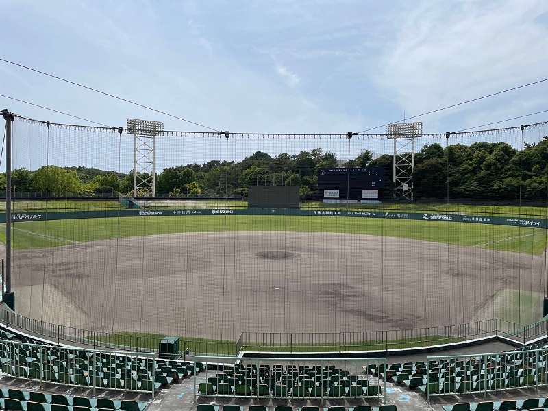 四ツ池公園　浜松球場　概観写真