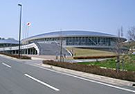 サーラグリーンアリーナ「浜北総合体育館」　概観写真