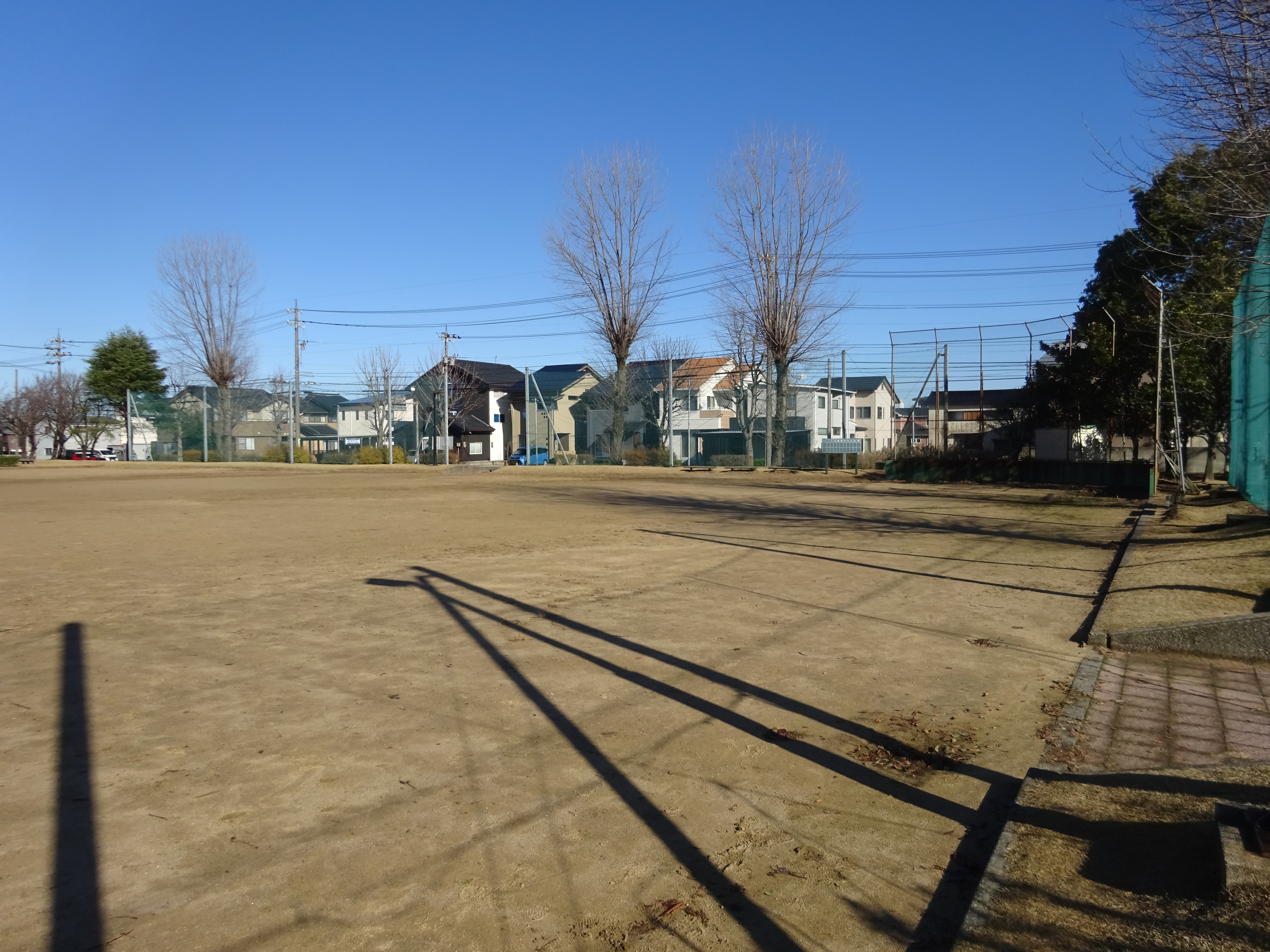 押野中央公園運動広場　概観写真